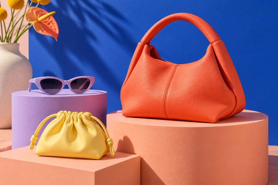 Colourful accessories from our illustrative collection